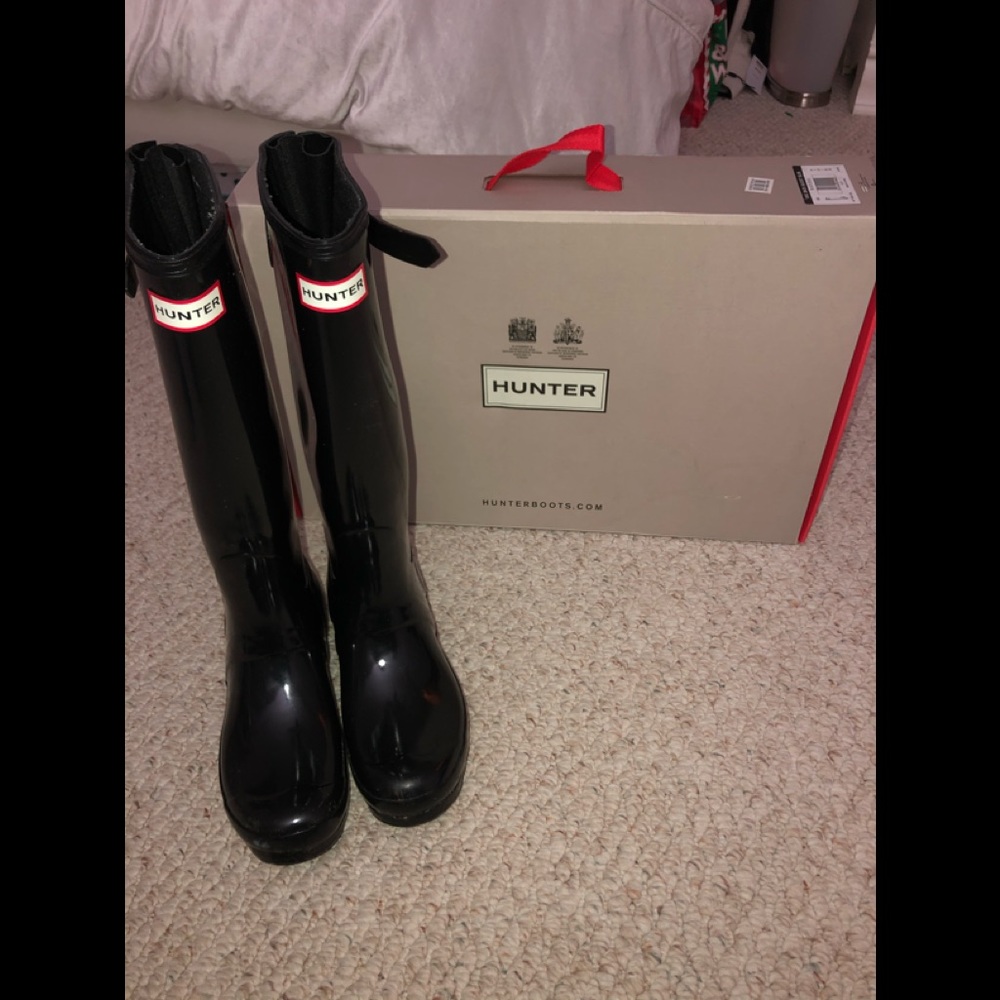 BLACK TALK HUNTER BOOTS